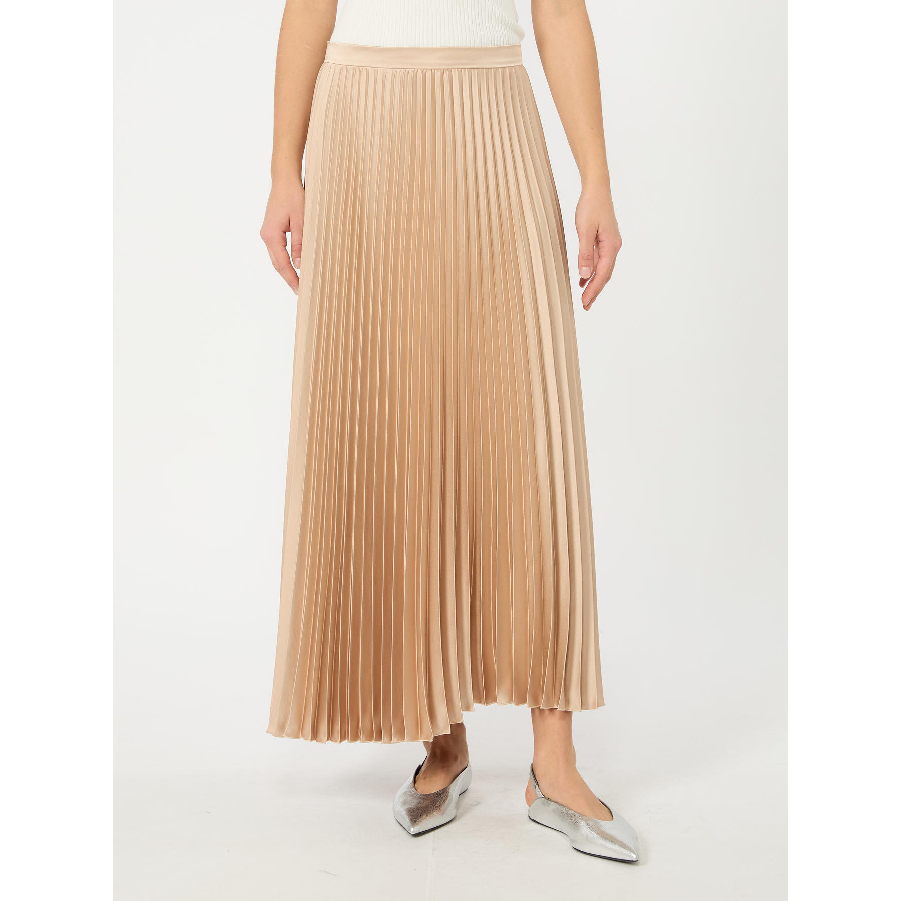 1FA1025-056 [MAX MARA WEEKEND] WKDNICCHIA 裙子 米色 #262510603160003 (EU)