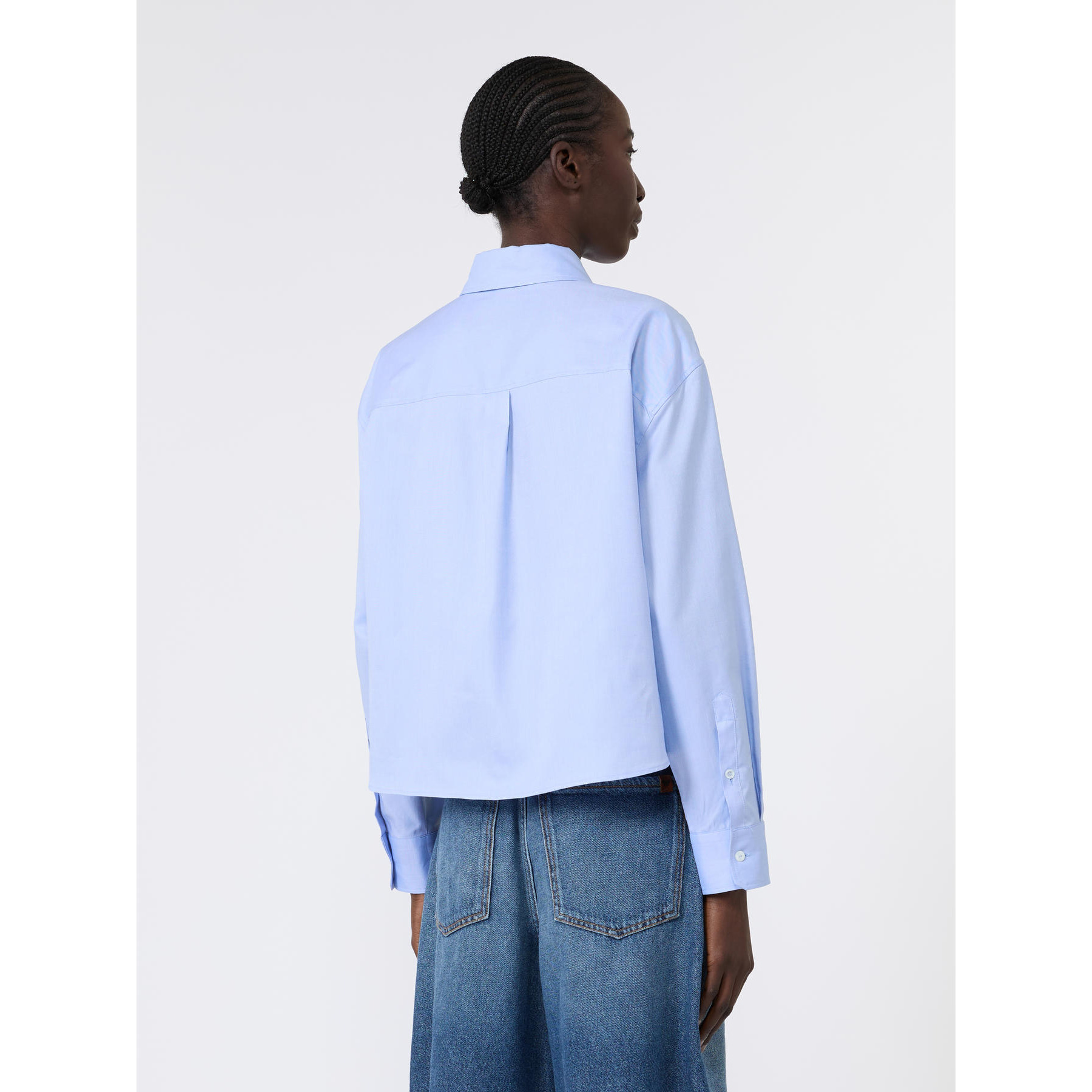 1FA1025-065 [MAX MARA WEEKEND] WKDNUORO 上衣 藍色 #2625116091600002 (EU)