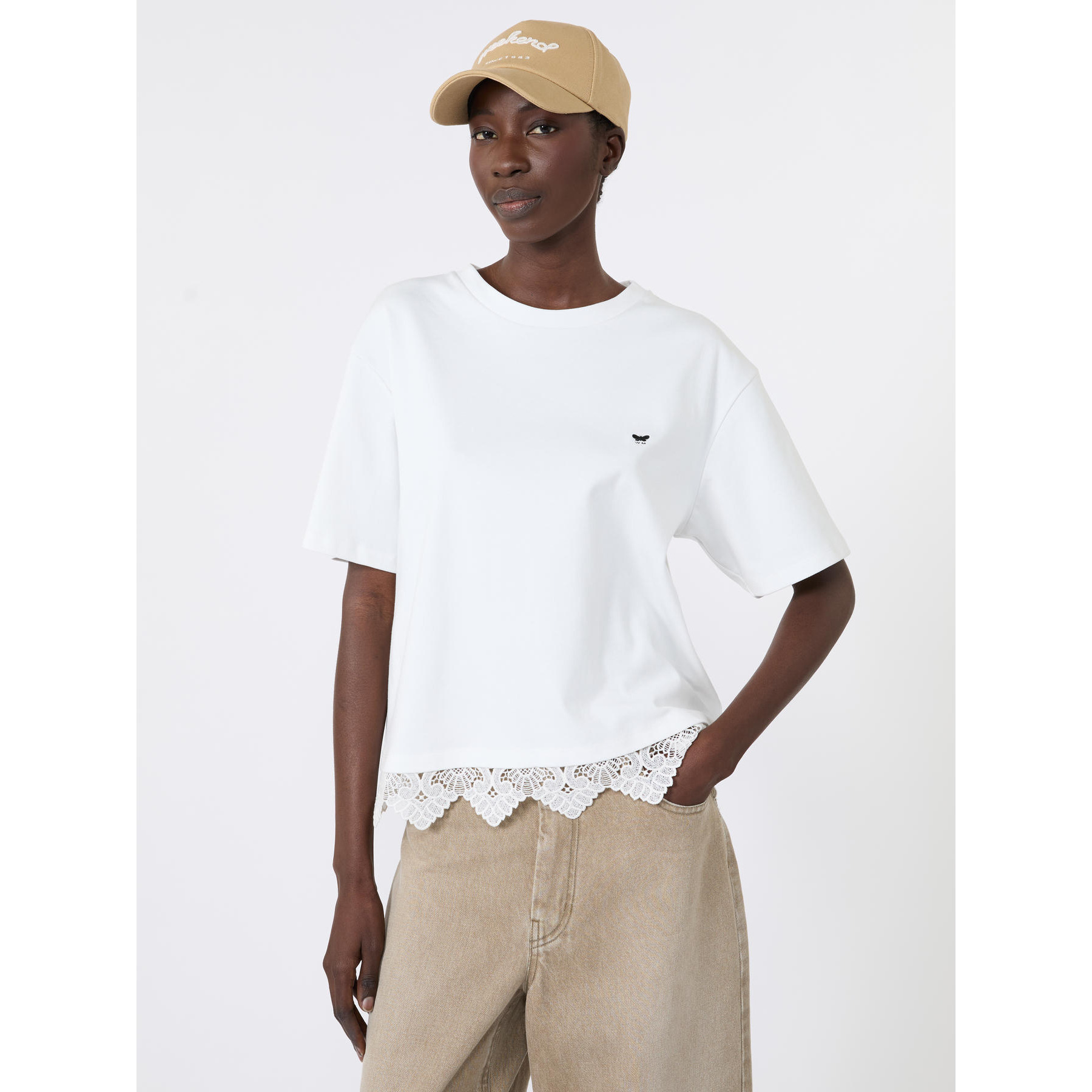 1FA1025-069 [MAX MARA WEEKEND] WKDSALA 上衣 白色 #2625976051600004 (EU)