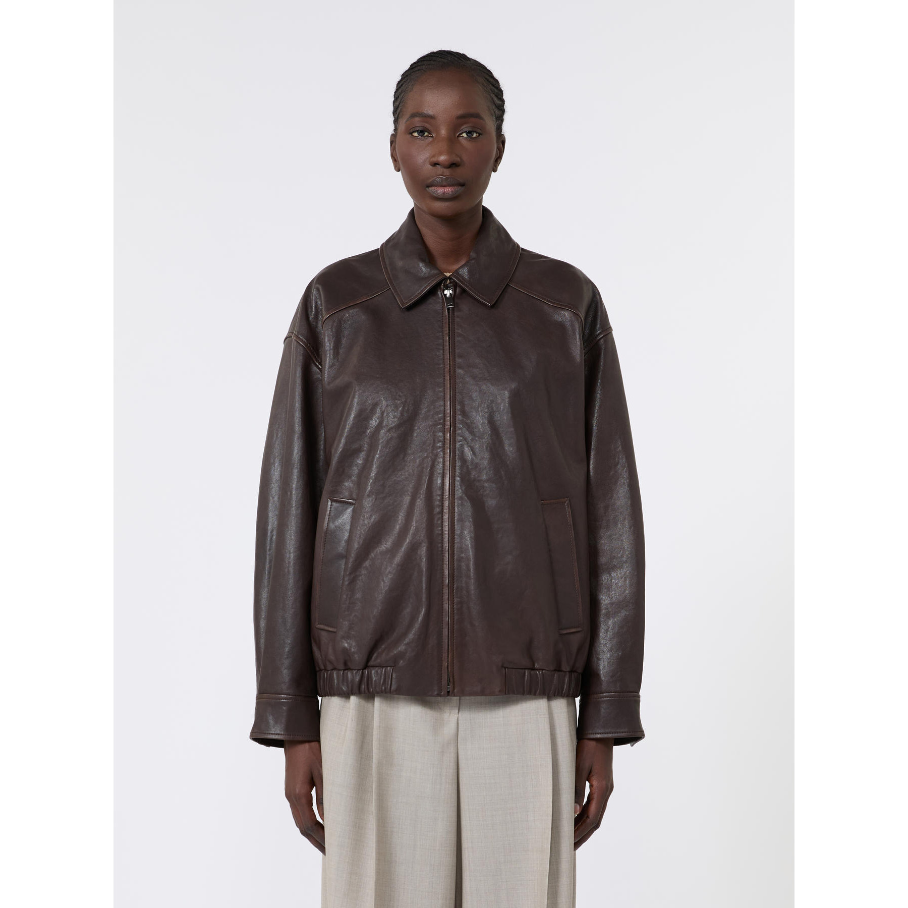 1FA1025-070 [MAX MARA WEEKEND] WKDCOSE 夾克 啡色 #262544604160003 (EU)