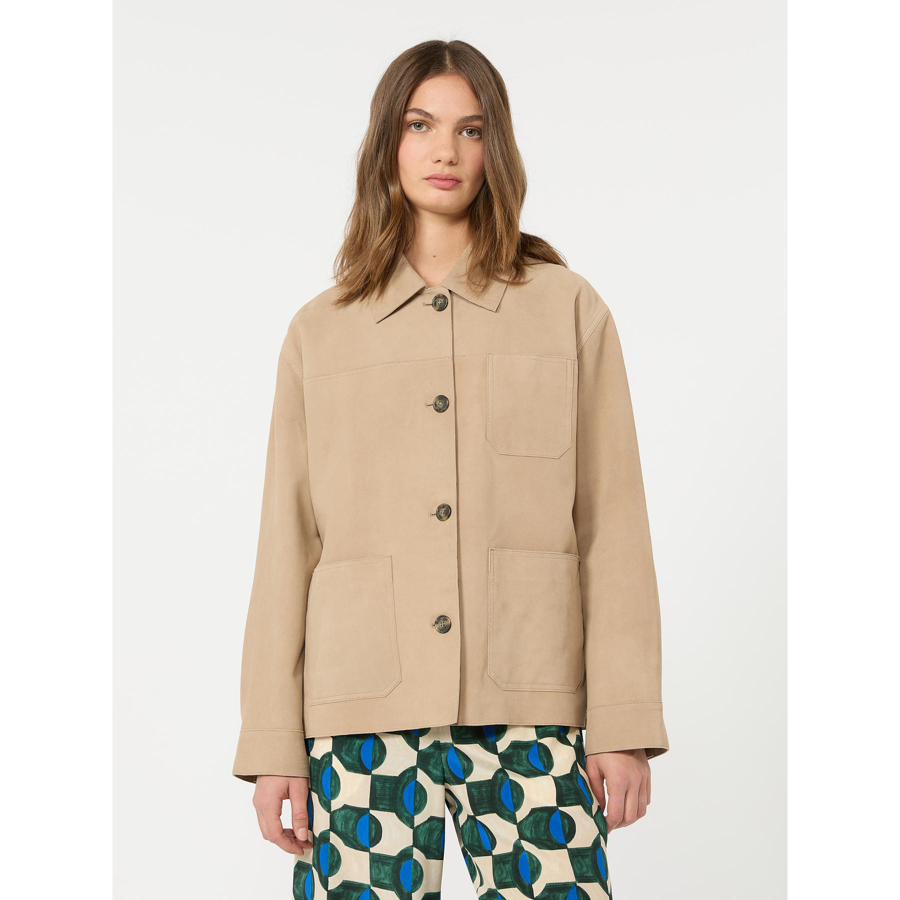 1FA1025-077 [MAX MARA] WKDGHIERA 外套 米色 #262544607160001 (EU)