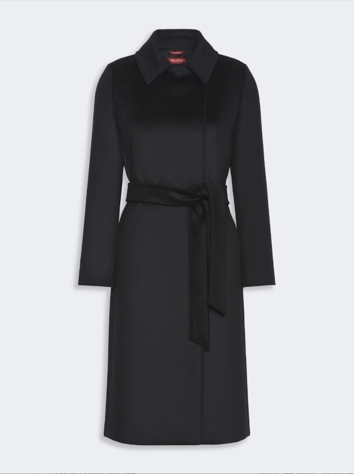 1FA1025-101 [MAX MARA] BCOLLAG 外套 黑色 #262601606160013 (EU)