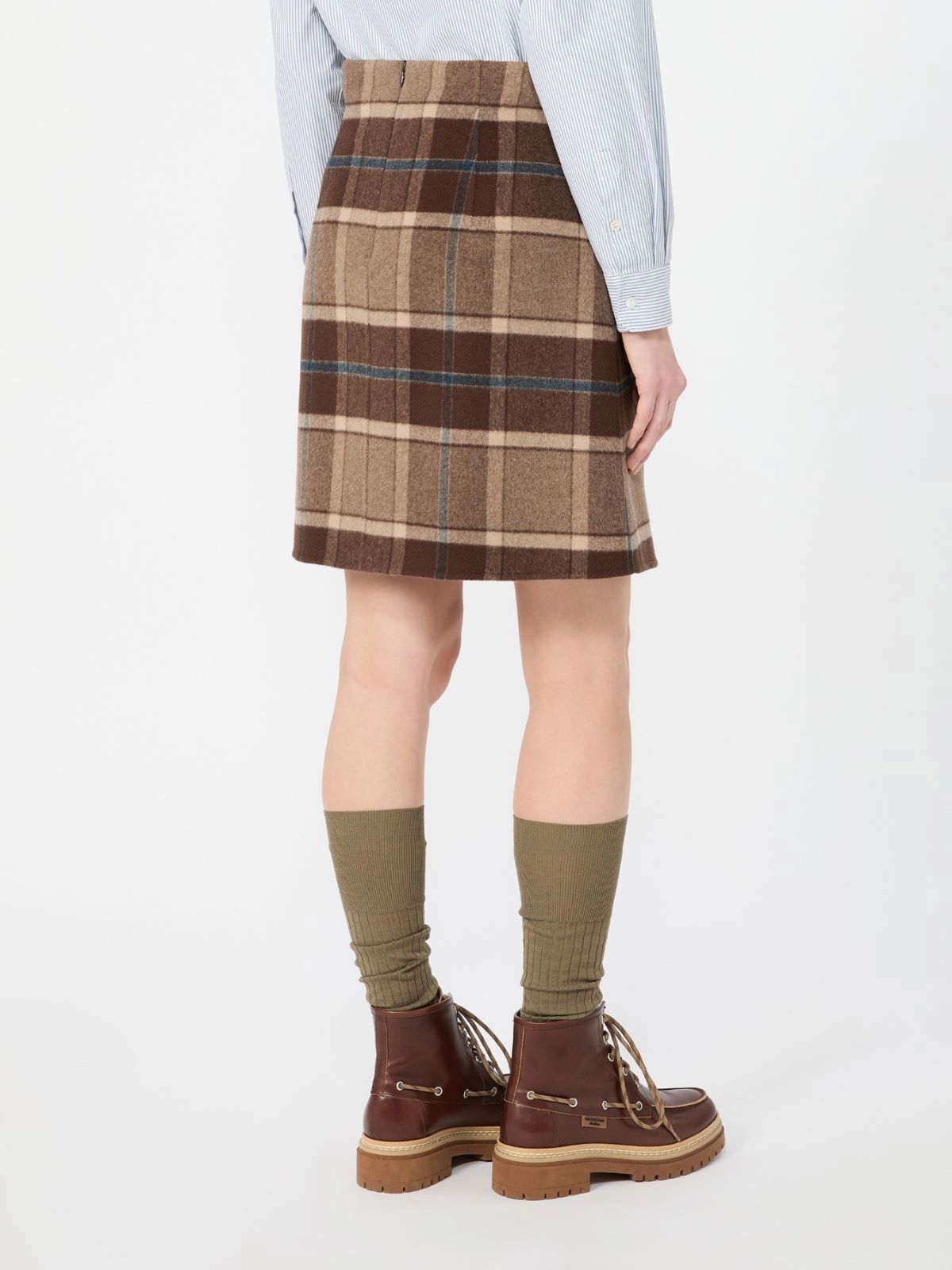 1FA1025-103 [MAX MARA WEEKEND] WKDPESCHE 裙子 啡色 #262510601260001 (EU)