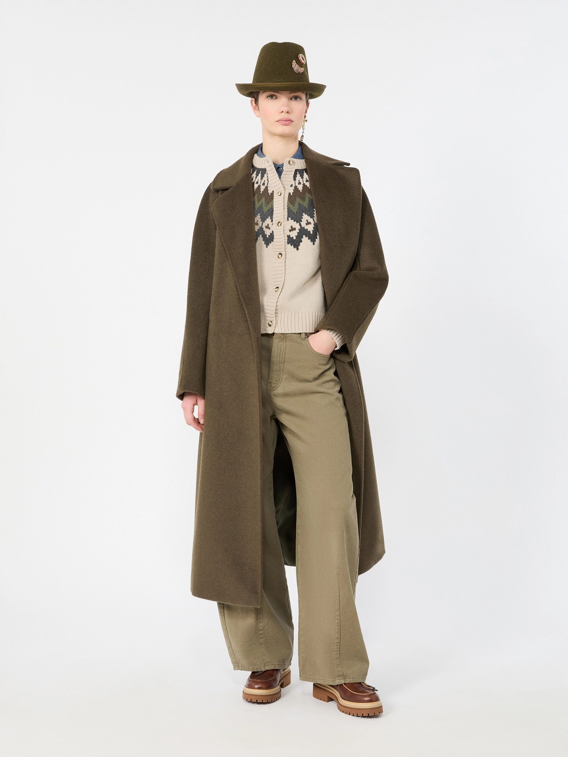 1FA1025-110 [MAX MARA WEEKEND] WKDTEMPERA 外套 卡其 #262501607260024 (EU)