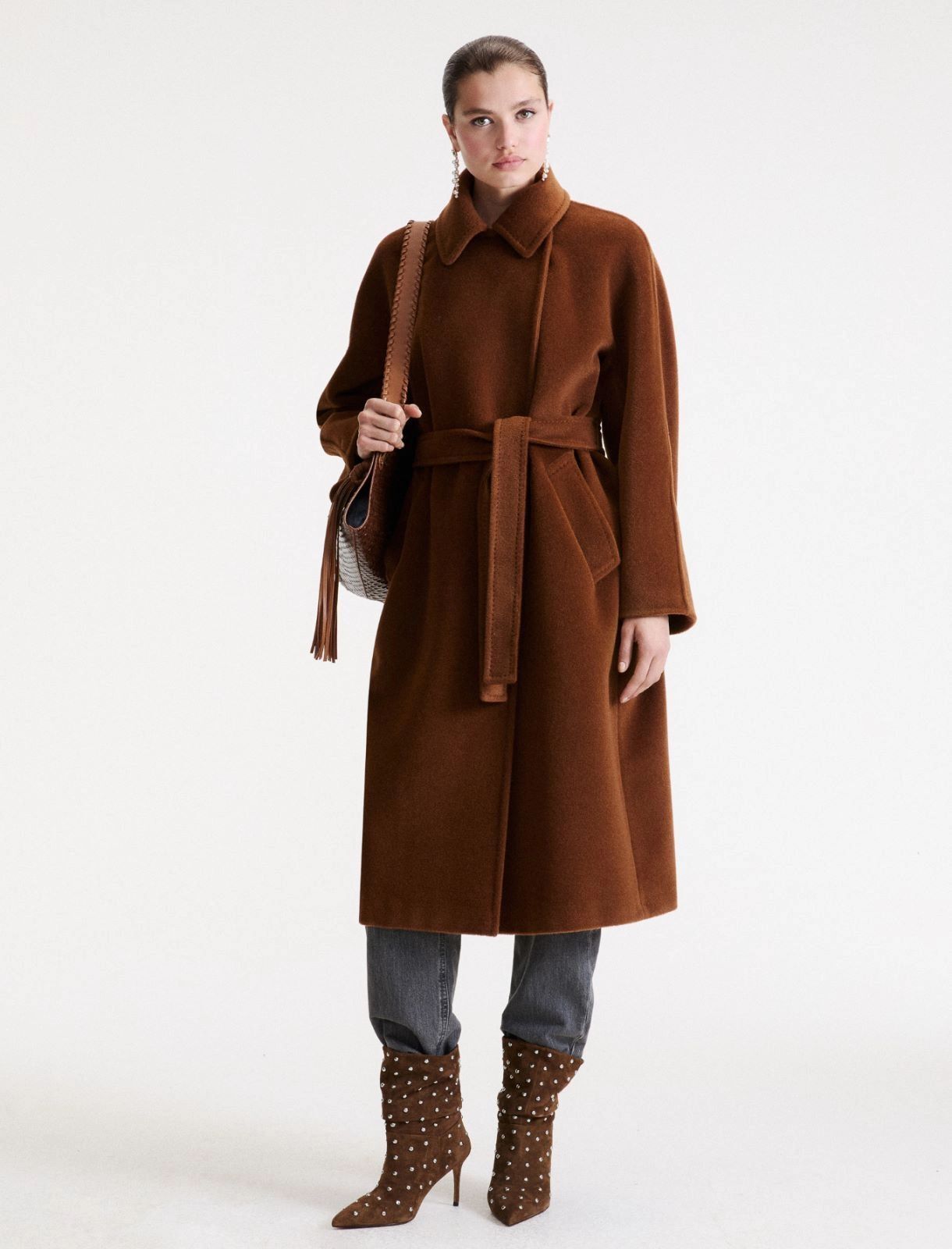 1FA1025-111 [MARELLA] MLLSTARNA 外套 啡色 #262301608220004 (EU)