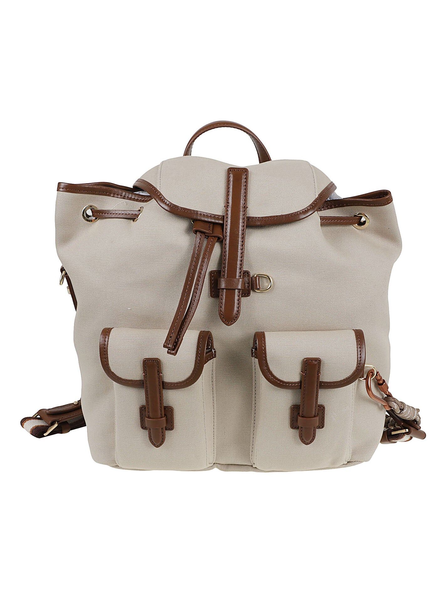 1FA1025-129 [MAX MARA WEEKEND] WKAPOPOLI 背包 米色 #2625516024600001 (EU)