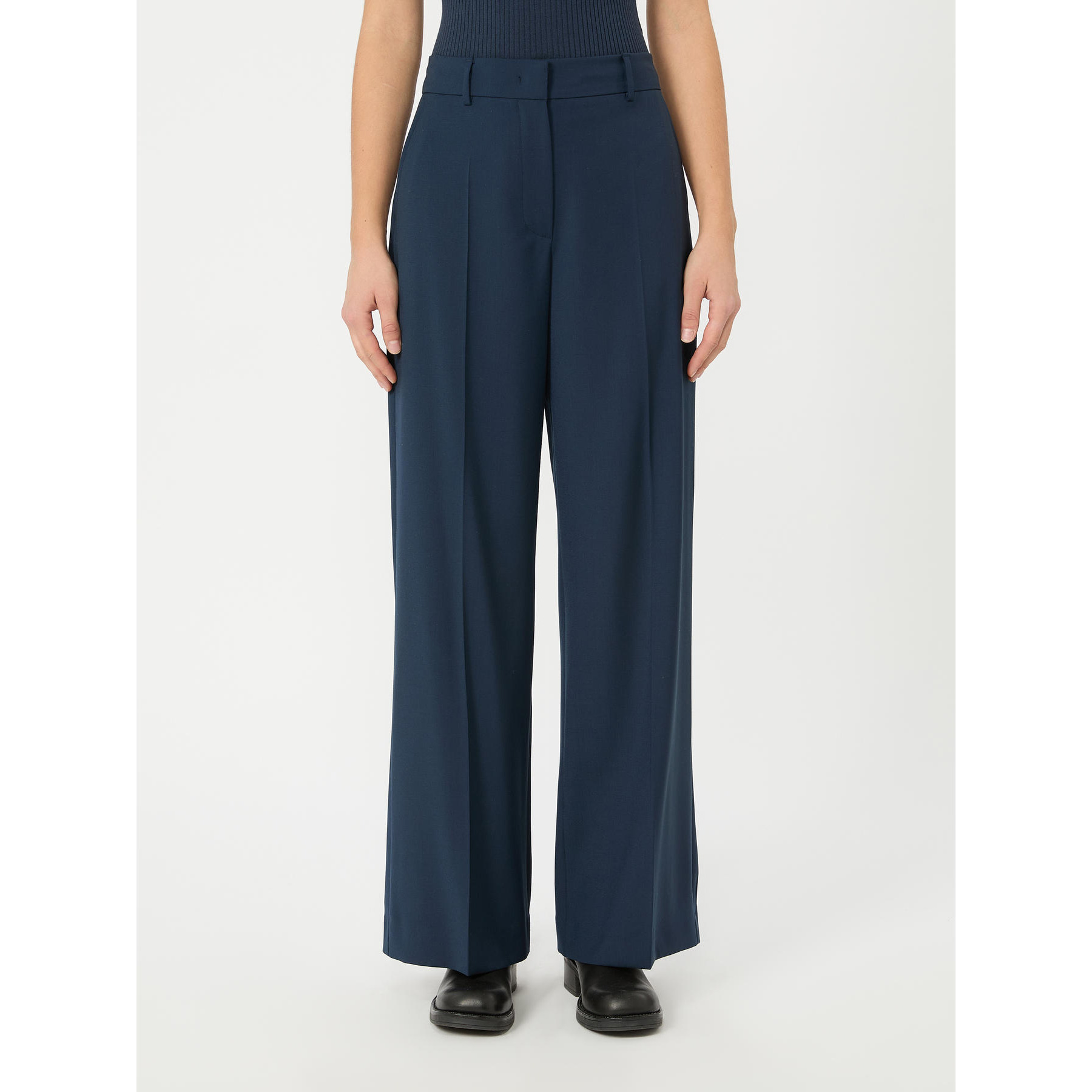 1FA1025-150 [MAX MARA WEEKEND] WKDVISIVO 褲子 深藍色 #2625136061600001 (EU)