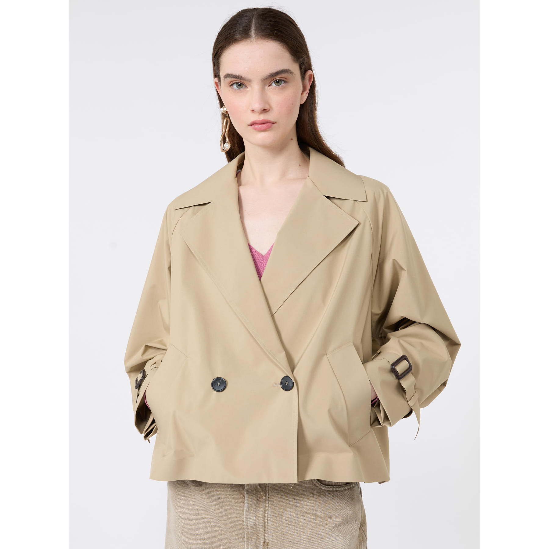 1FA1025-149 [MAX MARA WEEKEND] WKDBOERO 外套 米色 #2625026011600001 (EU)