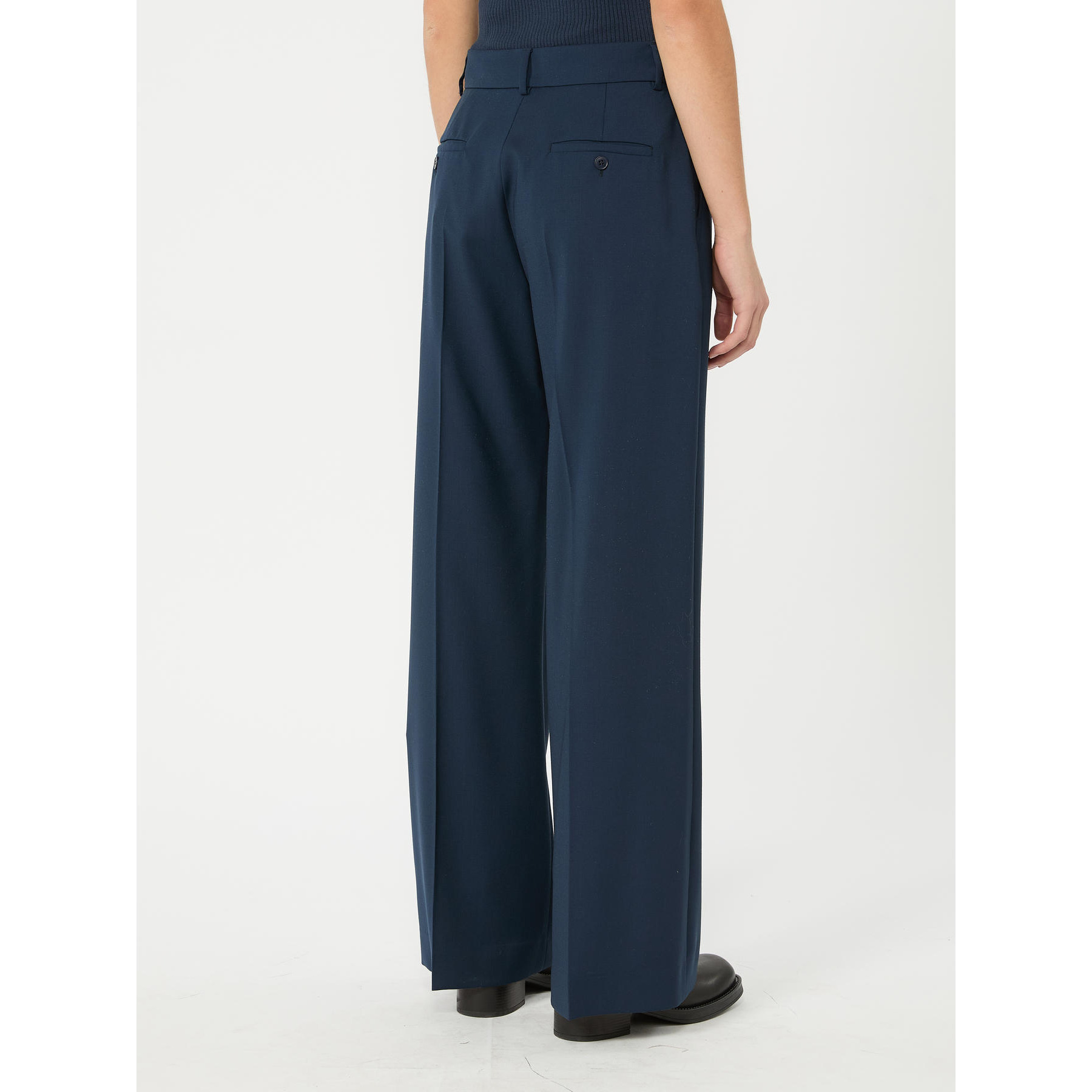1FA1025-150 [MAX MARA WEEKEND] WKDVISIVO 褲子 深藍色 #2625136061600001 (EU)
