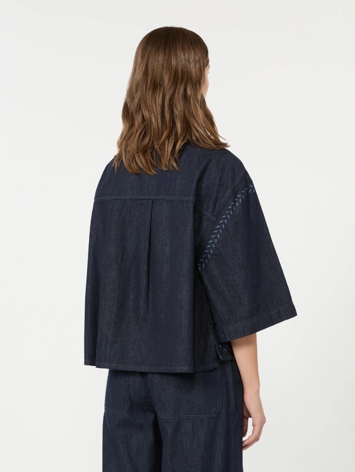 1FA1025-154 [MAXMARA WEEKEND] WKDALARE 上衣 深藍色 #262511601160013 (EU)