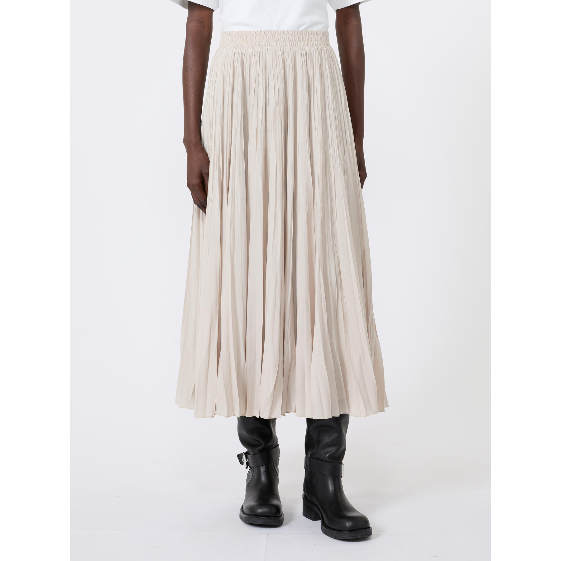 1FA1025-158 [MAXMARA WEEKEND] WKDFOGGIA 裙子 裸色 #262510609160001 (EU)