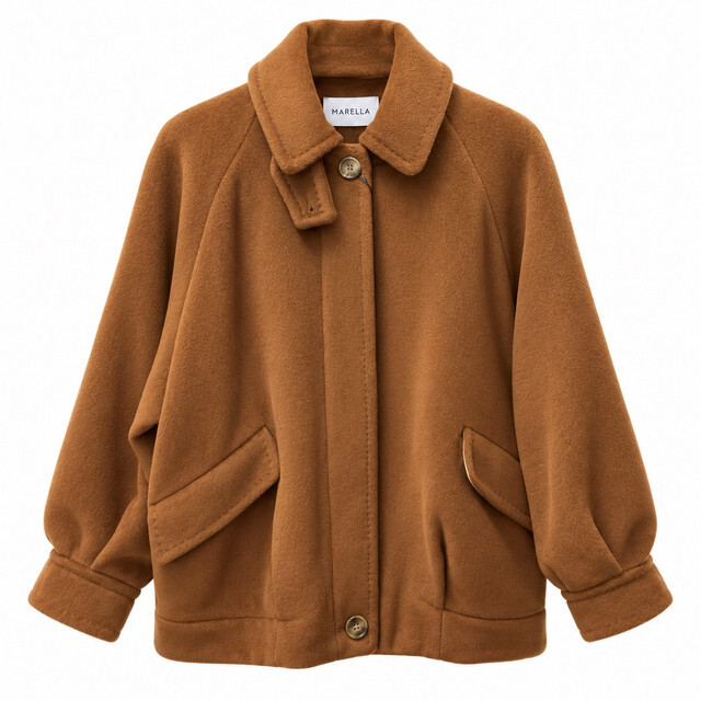 1FA1025-217 [MARELLA] MLLCORONA 外套 啡色 #262308604220004 (EU)