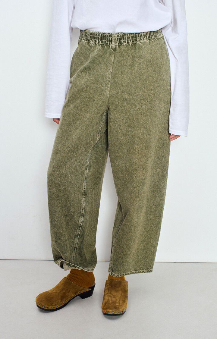 1FA1025-234 [AMERICAN VINTAGE] UZATOWN 褲子 綠色 #UZA10AH26OLIVE (EU)