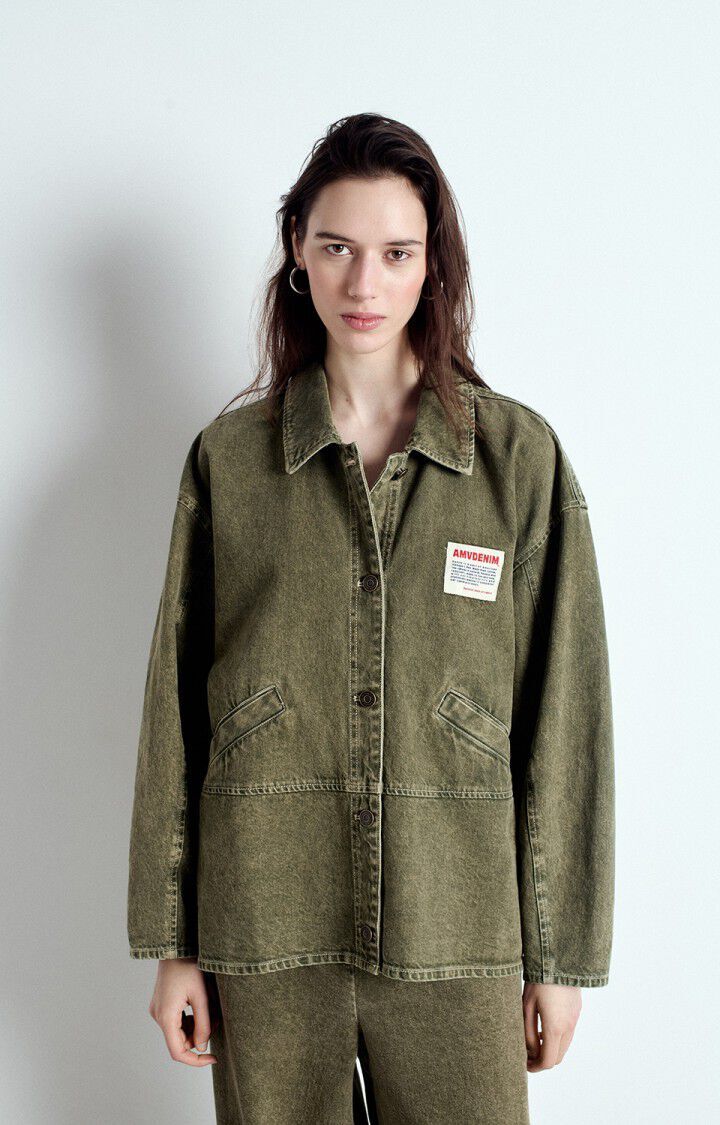 1FA1025-235 [AMERICAN VINTAGE] UZATOWN 夾克 綠色 #UZA16AH26OLIVE (EU)
