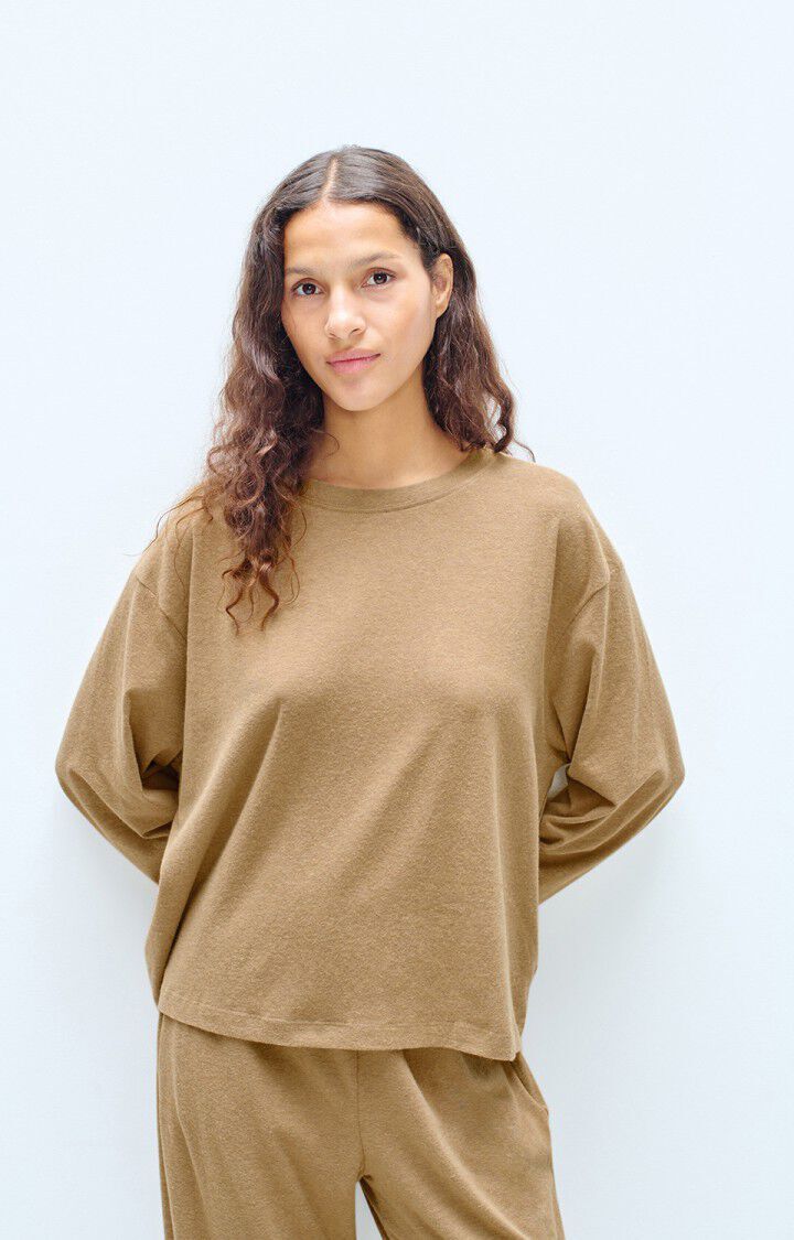 1FA1025-248 [AMERICAN VINTAGE] YPAWOOD 上衣 啡色 #YPA02BH26MACCHIATO CHINE (EU)
