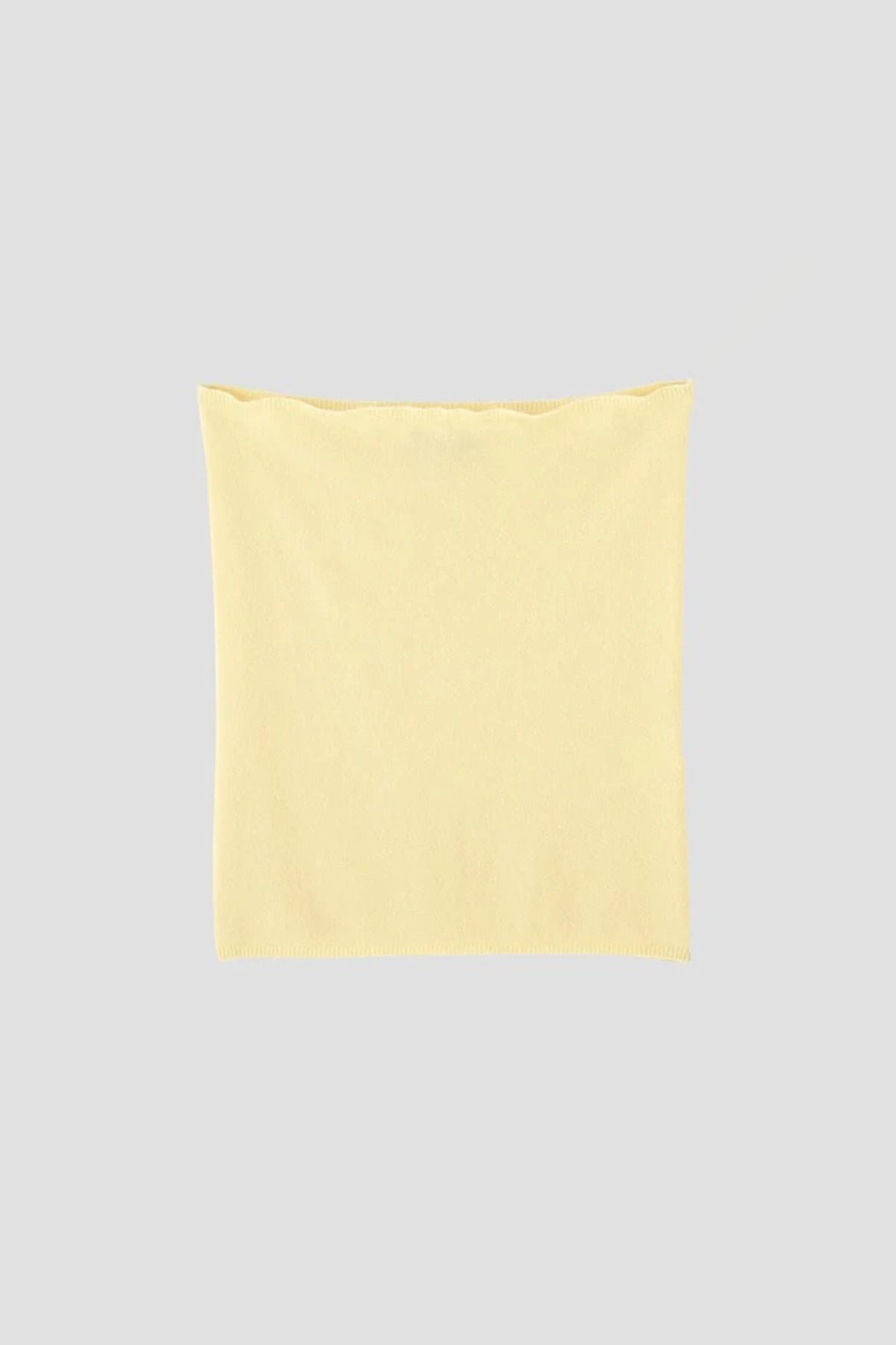YLÈVE CASHMERE KNIT TUBE TOP (3COL)