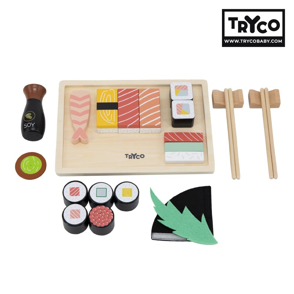 【Tryco】木質日式壽司組