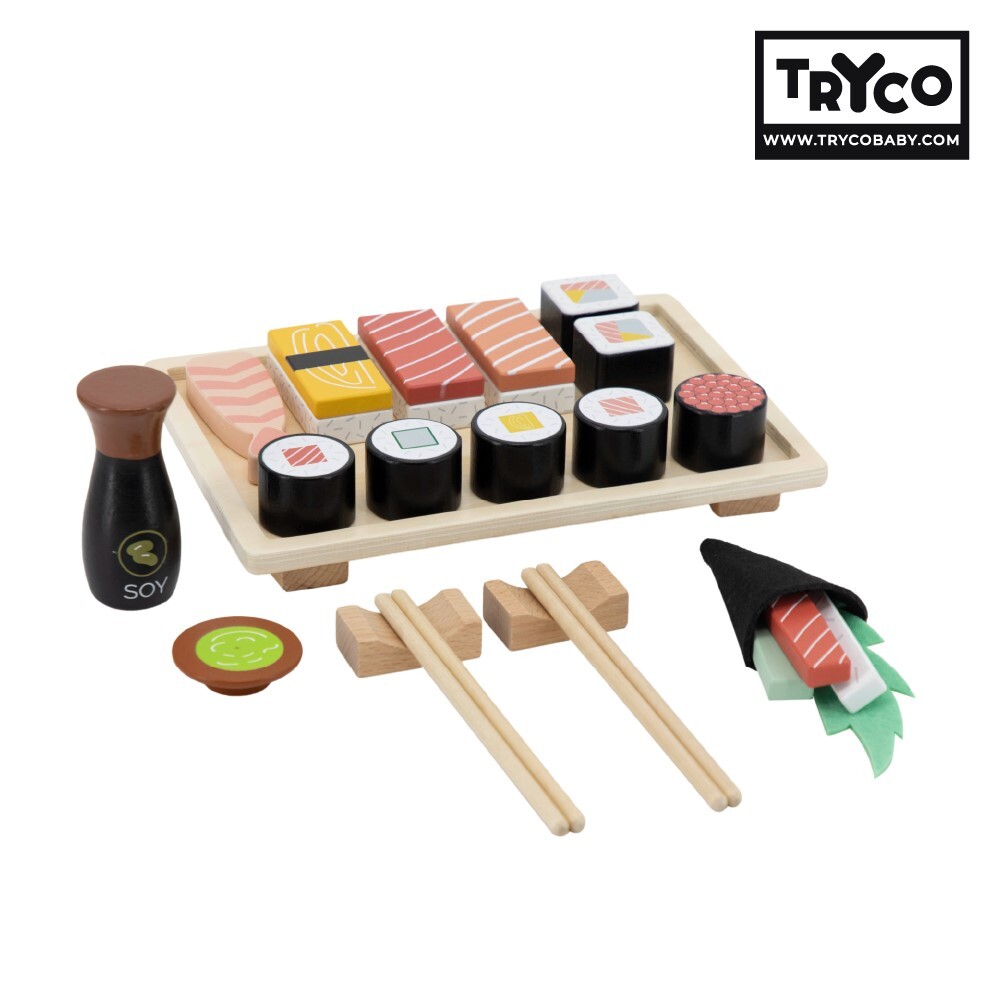 【Tryco】木質日式壽司組