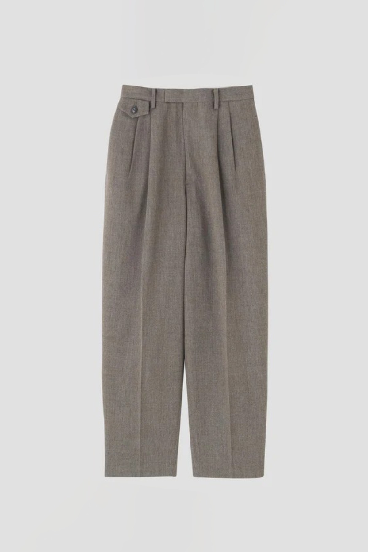 YLÈVE ROUGH WOOL TROUSERS (3COL)
