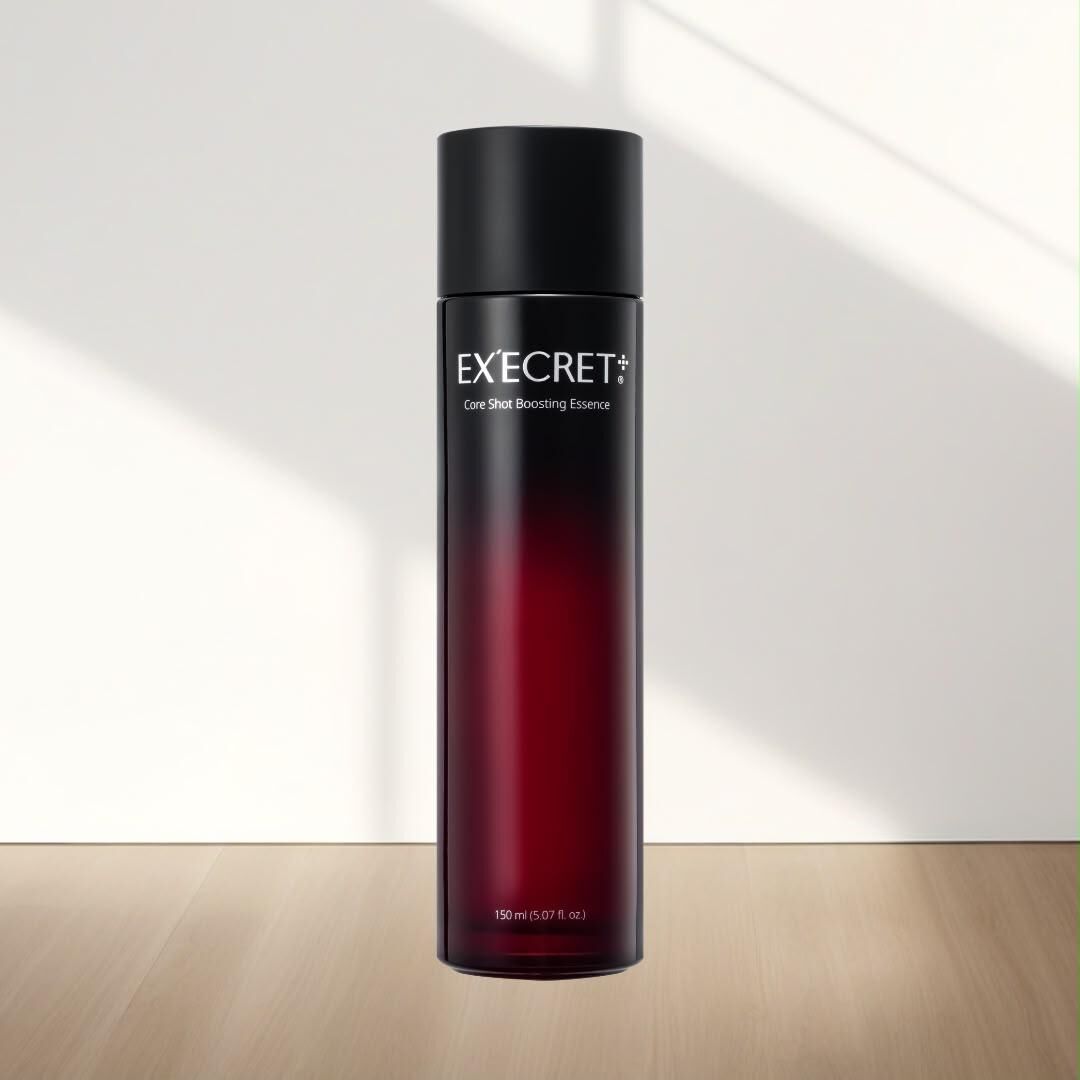 【韓國頂級線雕 ‧ Jimmy推介】EXECRET 基因密碼 Core Shot Boosting Essence 神奇線雕水 150ml（保濕 ‧ 穀胱甘肽美白提亮 ‧ 肌理細膩緊緻）