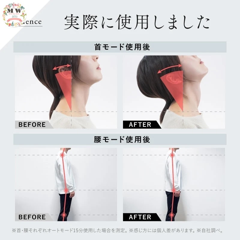【日本 NIPLUX】NOBI FIT 頸腰 EMS 溫熱運動器 (NP-NF26)｜EMS電刺激✕溫熱✕加壓三重護理・無線附遙控器・仰躺專用 |原裝行貨一年保養