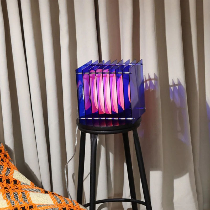 （現貨）越南設計師燈具 BANG Lop Small Square Table lamp 燈具 落地燈 軟裝 家居 裝飾 KEEPHOME