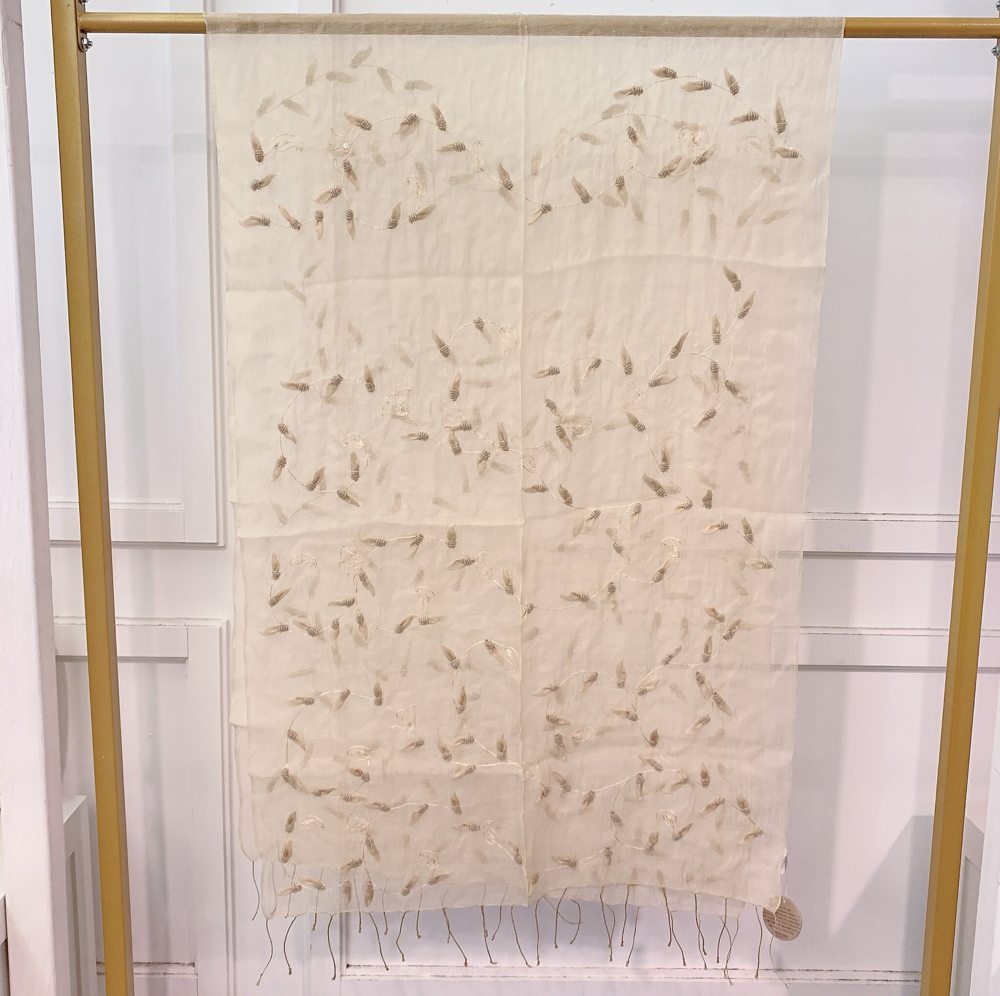 ACC-CCG1025-002 70% Cotton 30% Silk 約:70x180cm (A2)