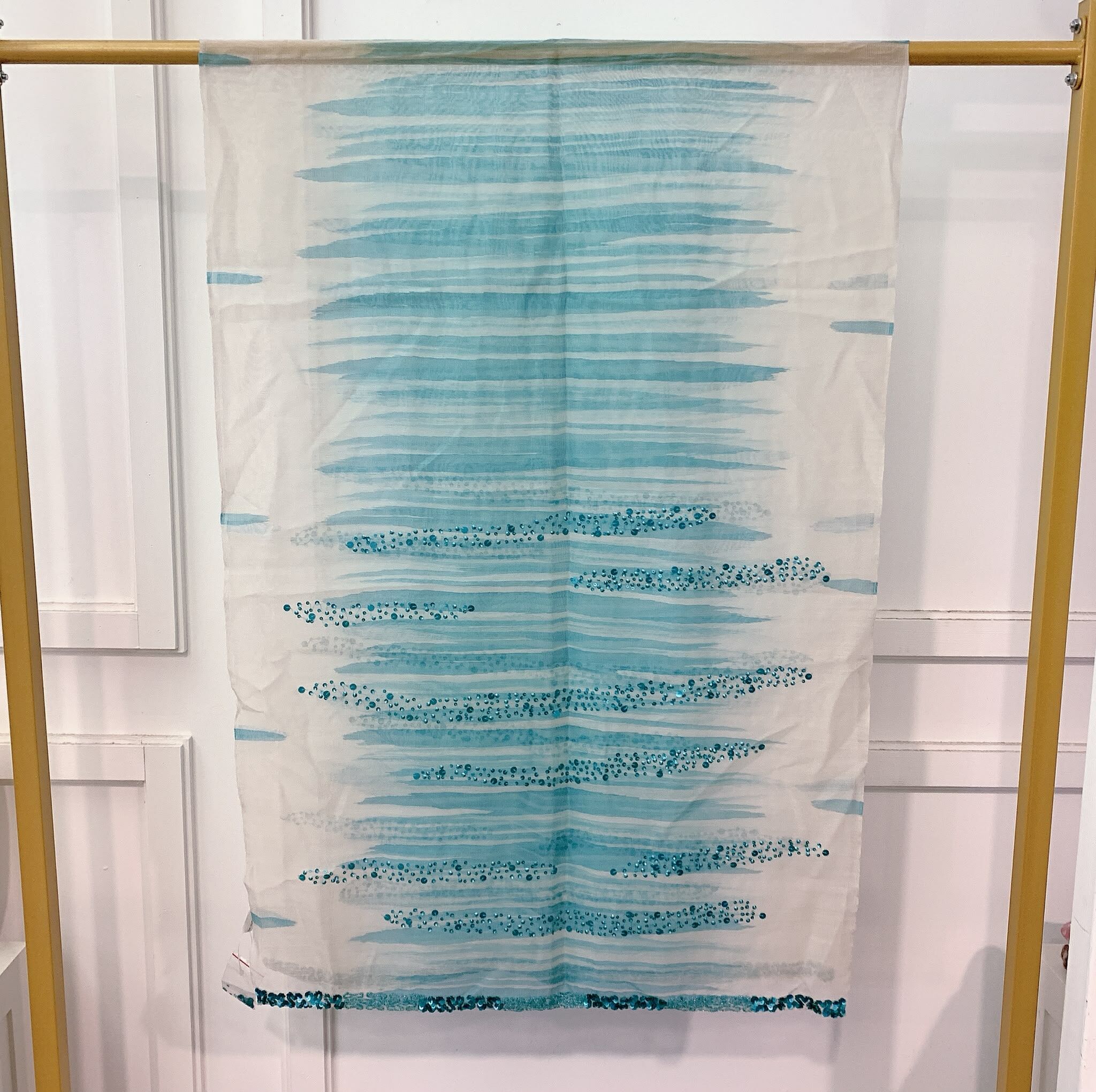 ACC-CCG1025-007 75% Wool 25% Silk 約:70x180cm (A7)