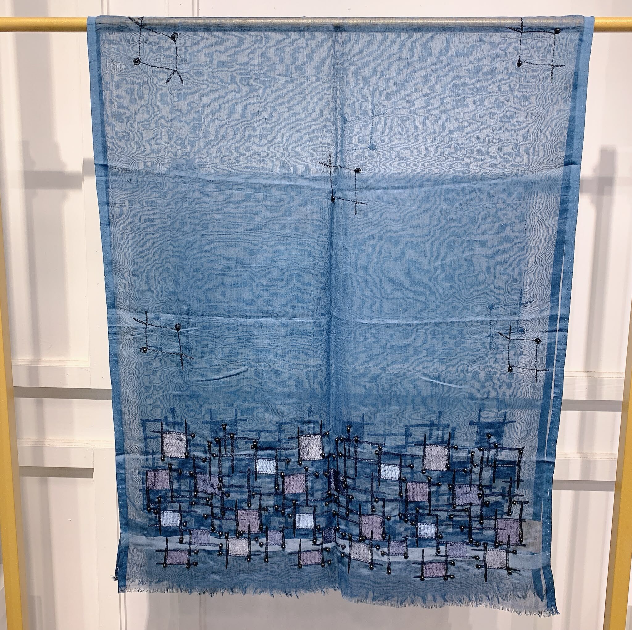 ACC-CCG1025-014 70% Cotton 30% Silk 約:70x180cm (A14)