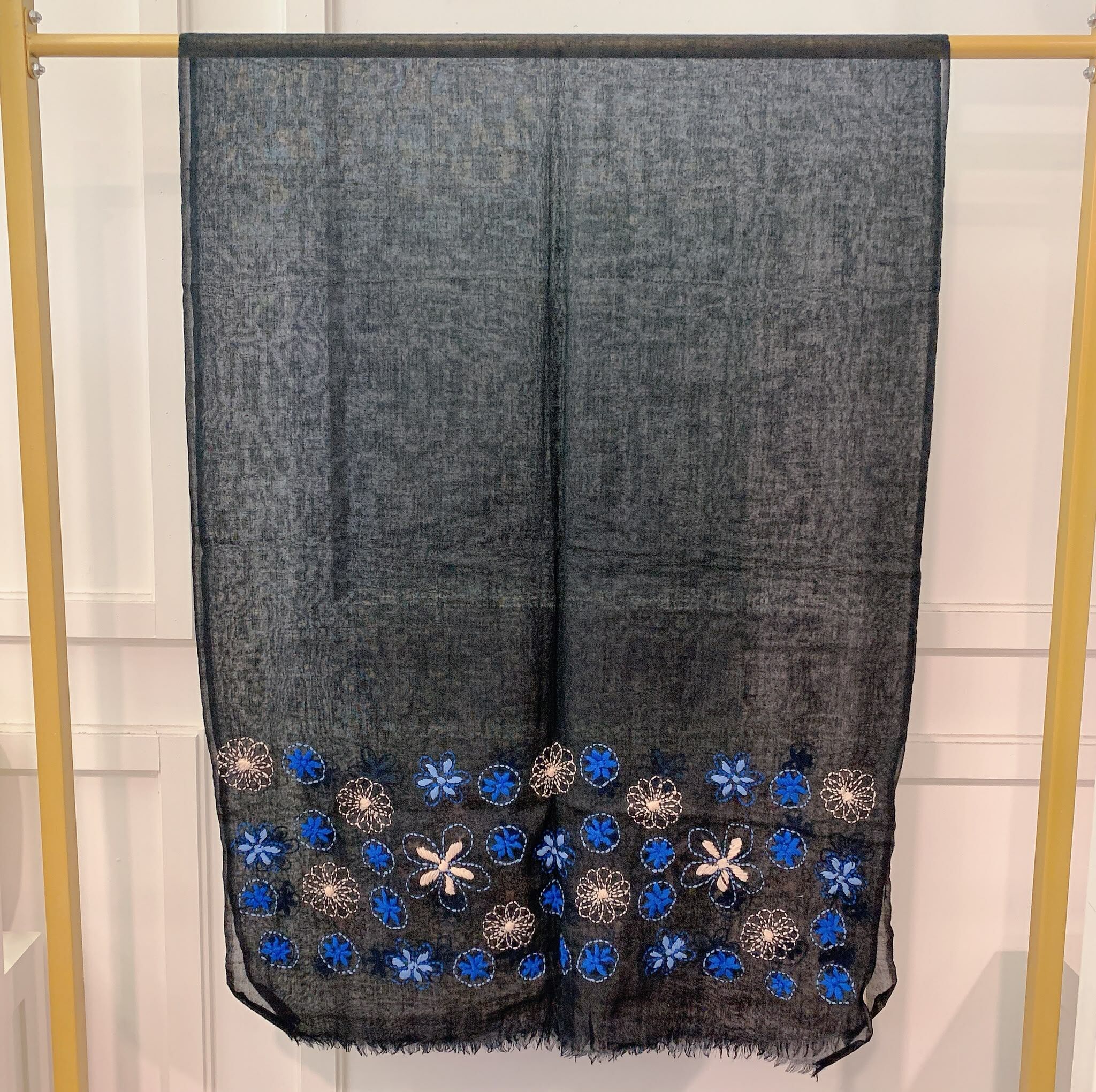 ACC-CCG1025-034 92% Wool 8% Silk 約:70x180cm (A34)