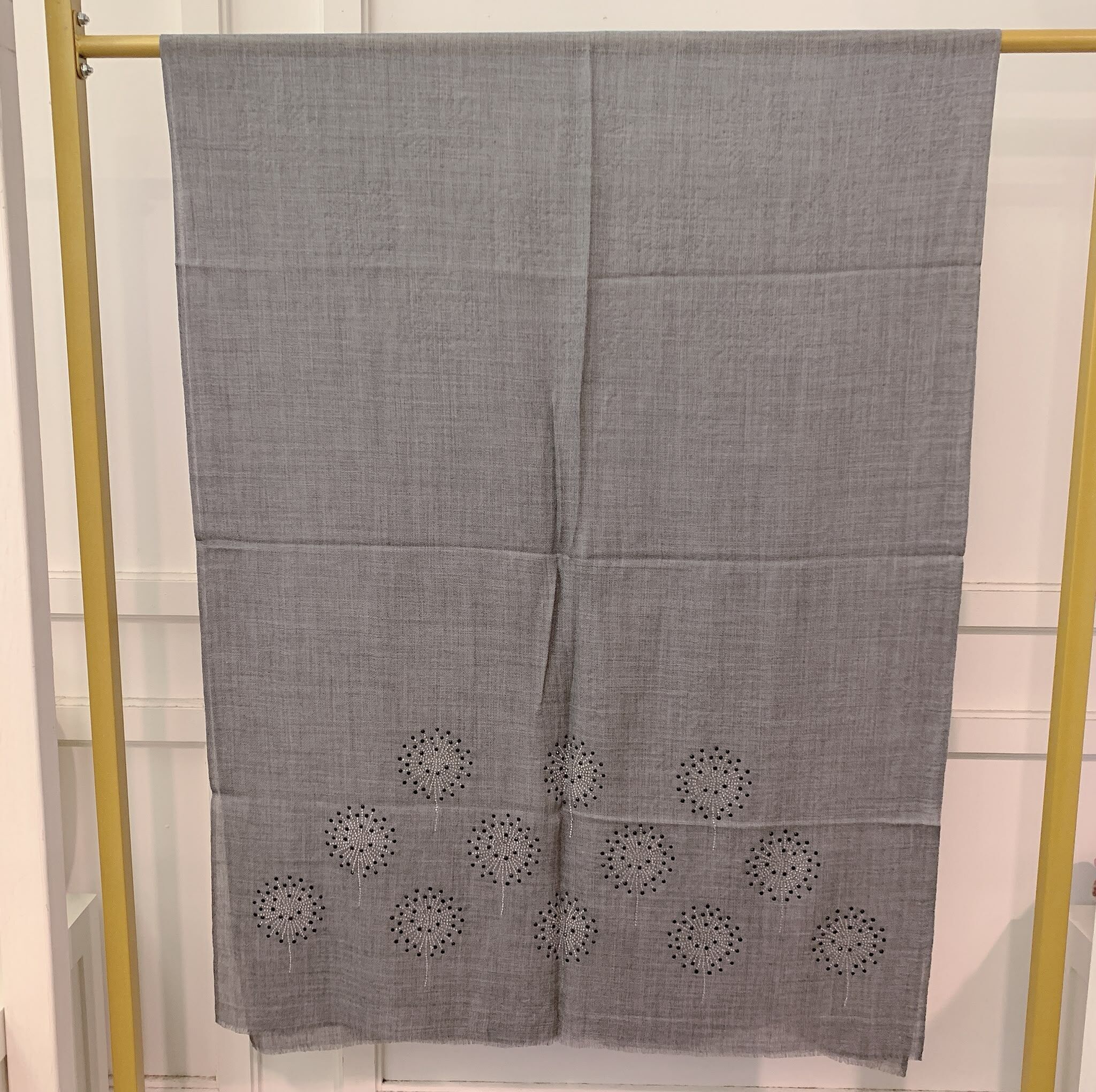 ACC-CCG1025-042 [702195] 80% Wool 20% Silk 約:70x180cm (A42)
