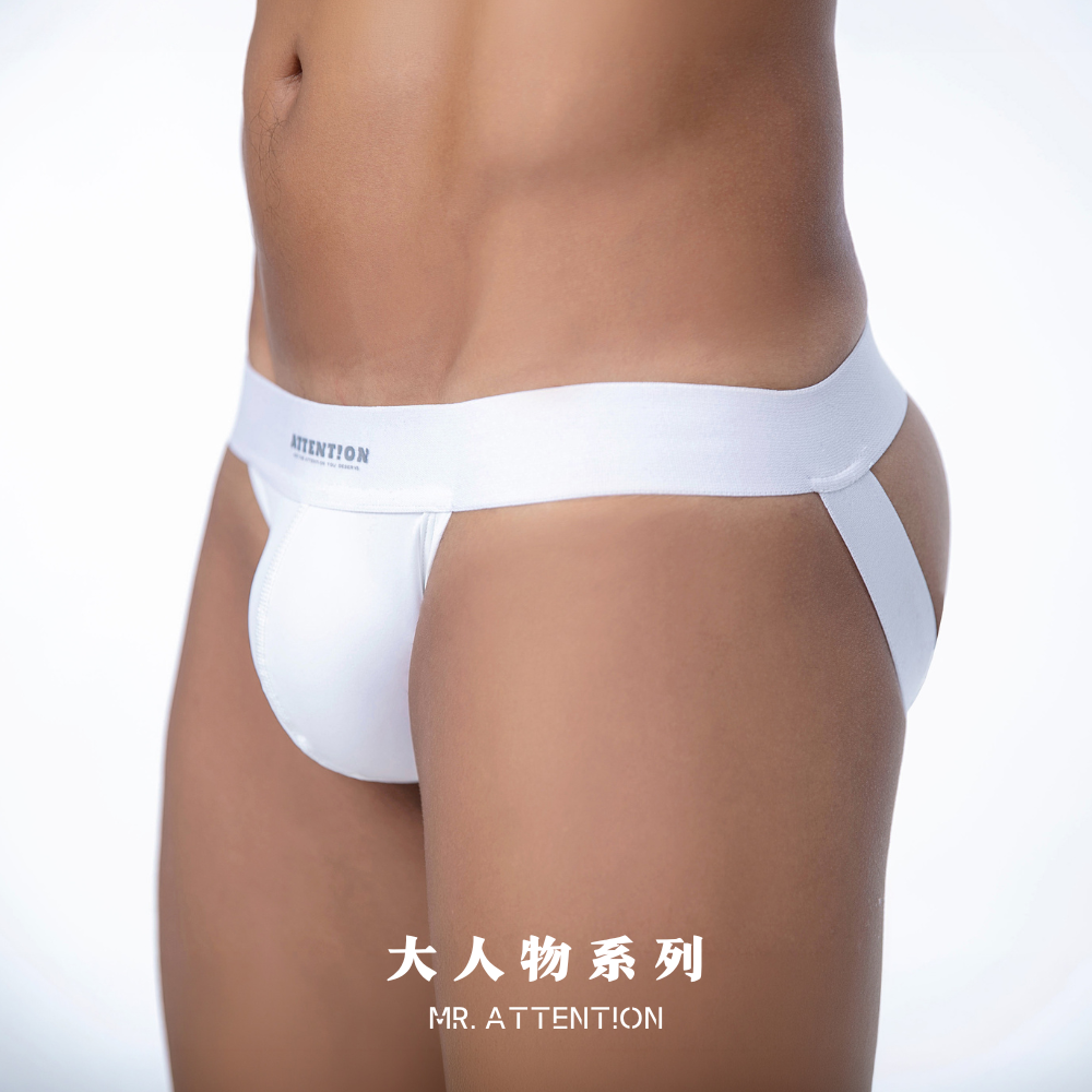 全新補貨！【純色白】大人物系列後空內褲