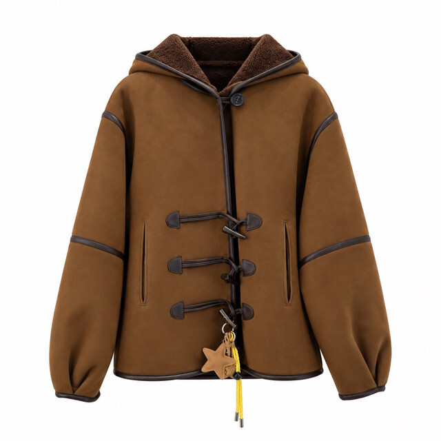 1FA1025-136 [OAKWOOD] SABRINA 夾克 啡色 #652880566 (EU)