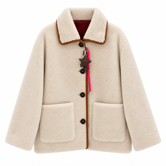 1FA1025-141 [OAKWOOD] MIAMI 外套 米色 #652870508 (EU)