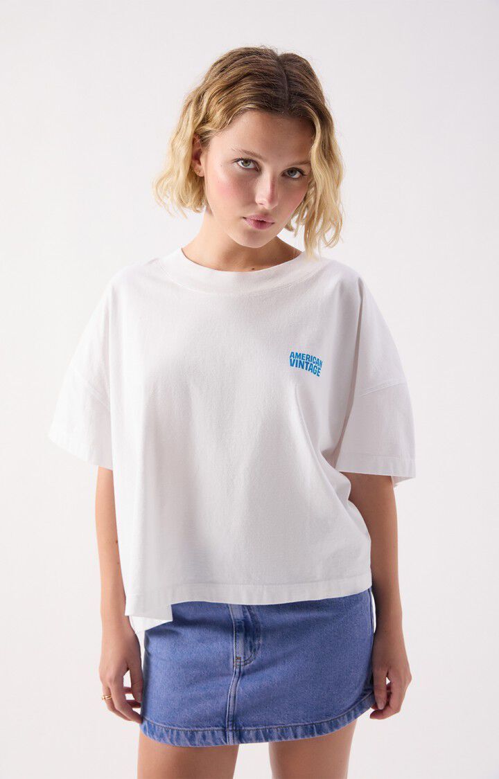 1FA1025-182 [AMERICAN VINTAGE] GIXY 上衣 白色 #GIX02BH26BLANC (EU)
