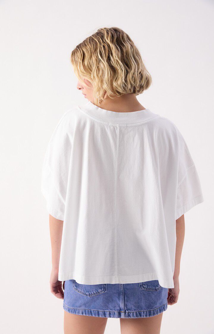 1FA1025-182 [AMERICAN VINTAGE] GIXY 上衣 白色 #GIX02BH26BLANC (EU)