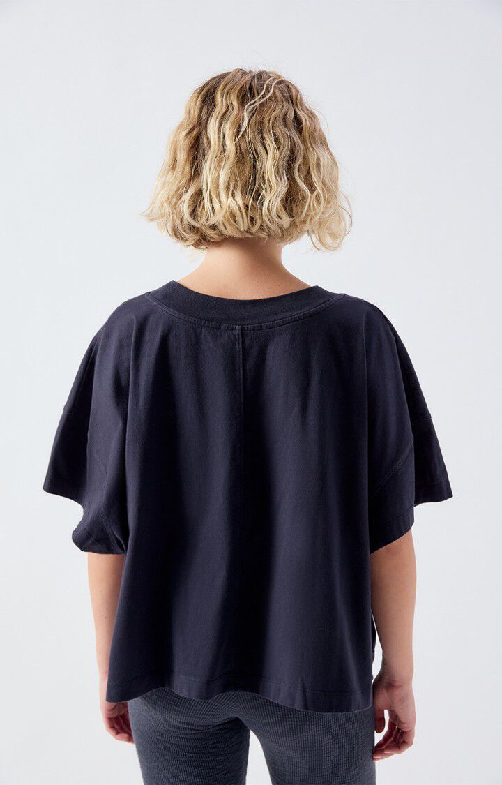 1FA1025-183 [AMERICAN VINTAGE] GIXY 上衣 黑色 #GIX02BH26NOIR (EU)