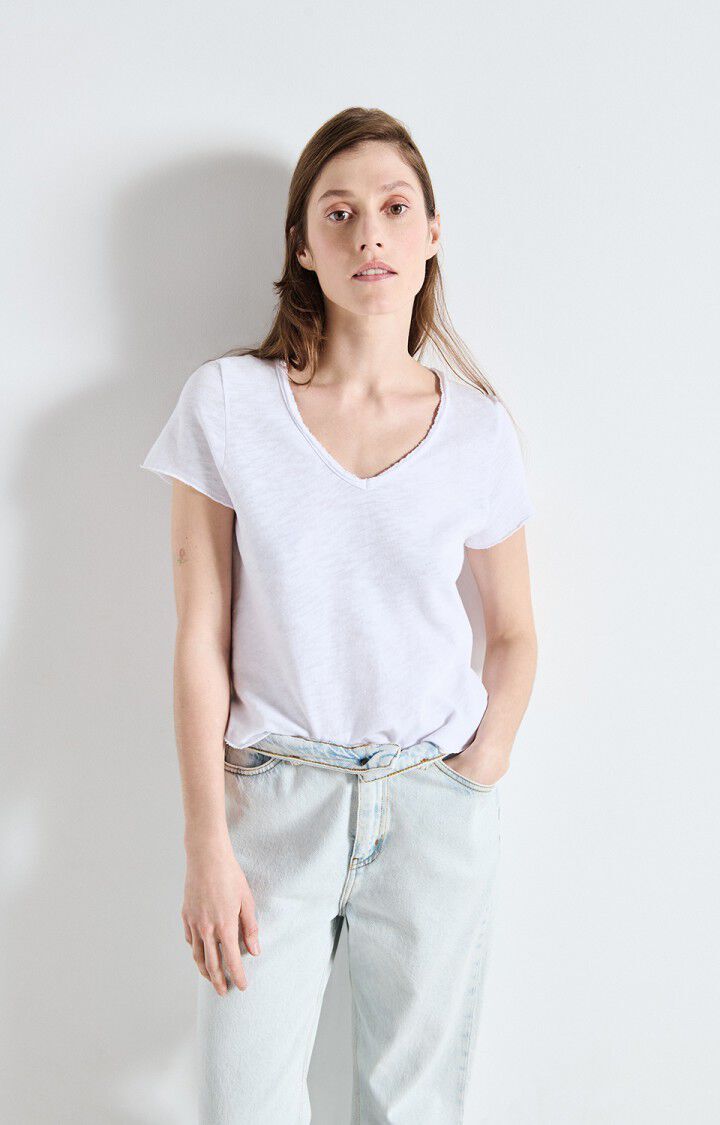1FA1025-201 [AMERICAN VINTAGE] SONOMA 上衣 白色 #SON02AGH26BLANC (EU)