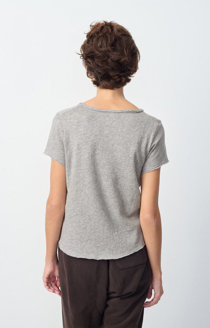 1FA1025-202 [AMERICAN VINTAGE] SONOMA 上衣 灰色 #SON02AGH26HEATHER GREY. (EU)