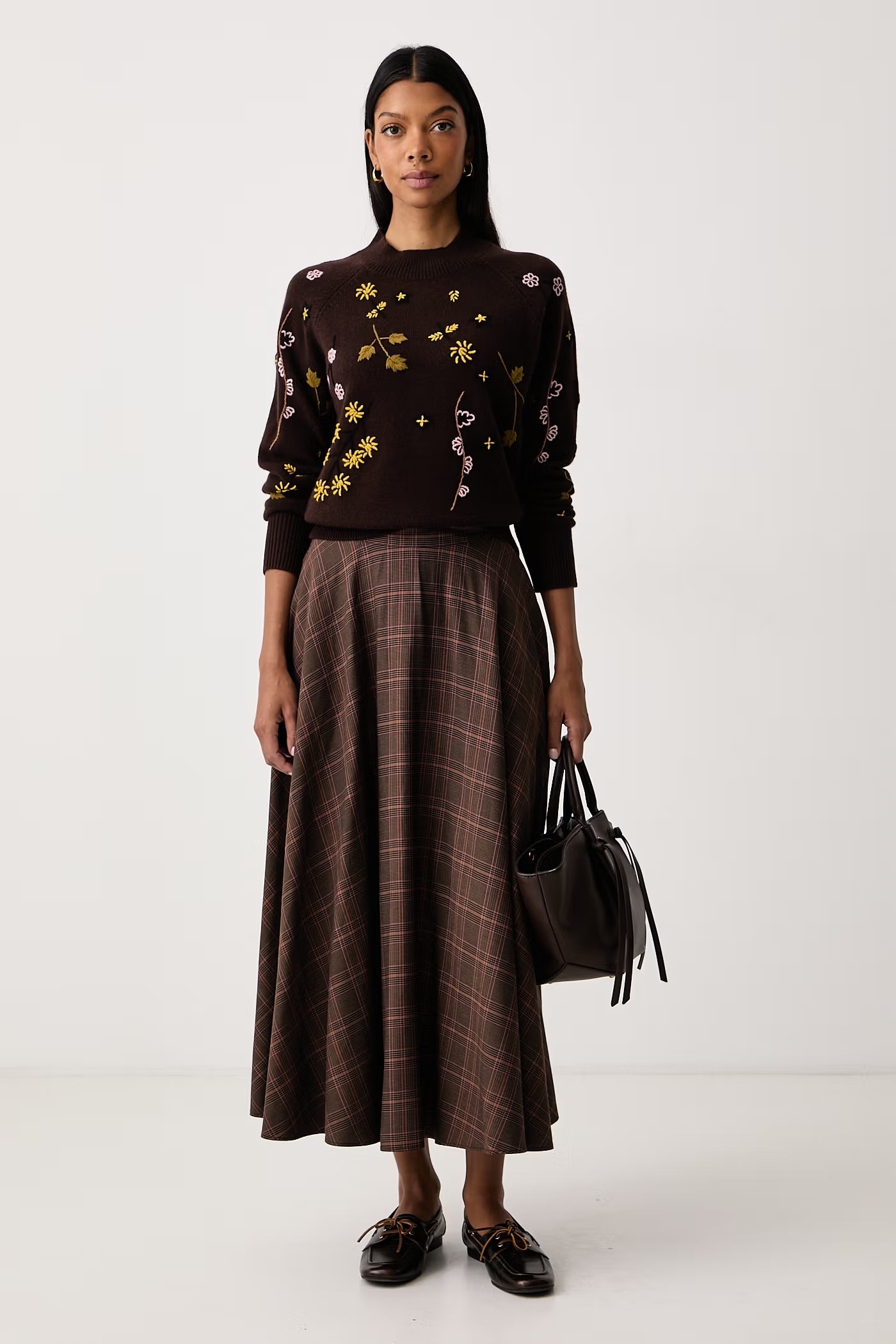 1FA1025-211 [MAX MARA WEEKEND] WKDRAFIA 毛衣 啡色 #262536612260001 (EU)