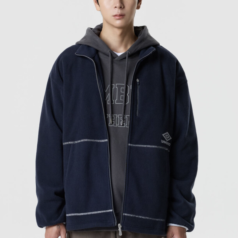 【代購】茵寶 UMBRO Crispy Taslan Fleece Jacket 酥脆感塔絲隆抓絨保暖外套