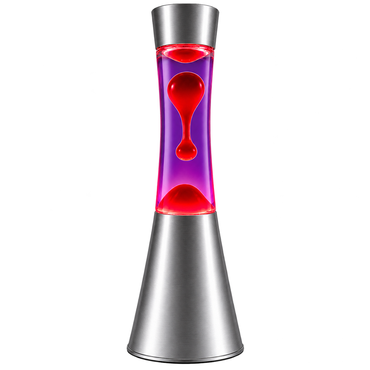 Lava Lamp - 新流線造型鋁鈦合金熔岩燈 / 融蠟燈 30cm