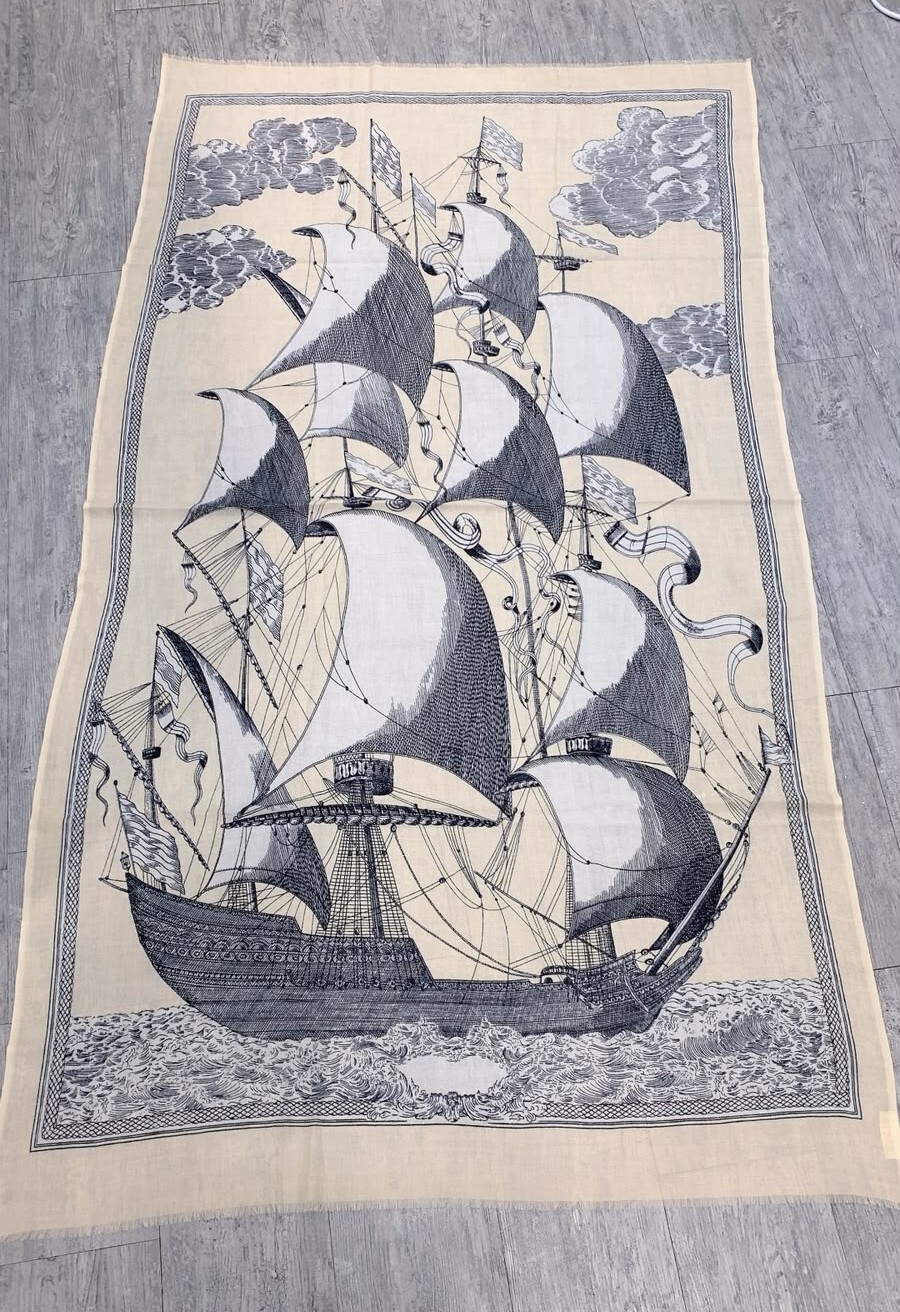 ACC-CCG1025-062 92% Wool 8% Silk 約:100x180cm (A62)