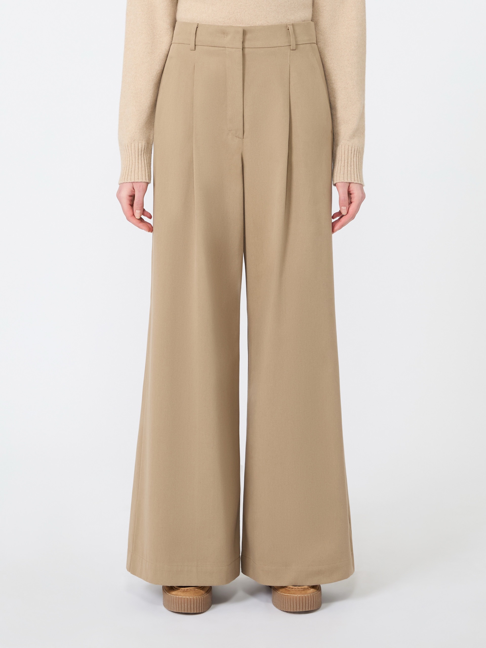 1FA1025-259 [MAX MARA WEEKEND] WKDEDITTO 褲子 啡色 #2625136082600001 (EU)