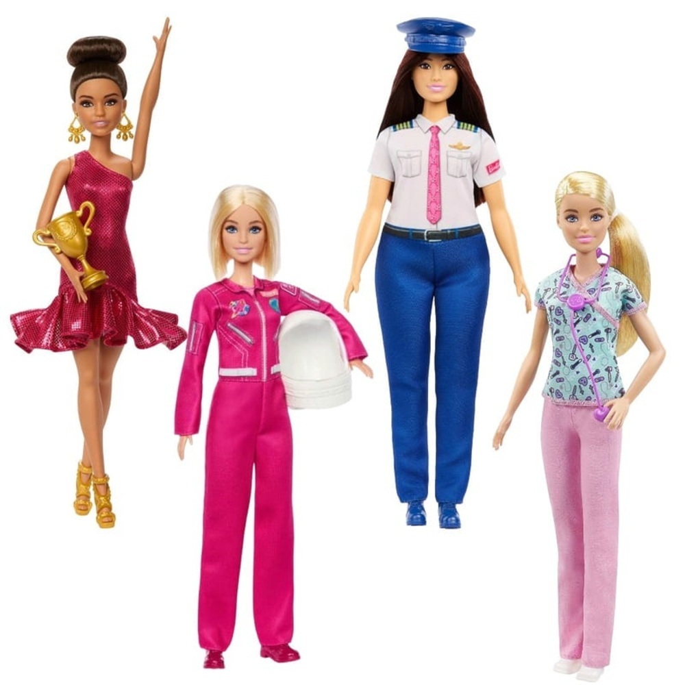 【MATTEL 美泰兒】Barbie 芭比 真實世界的職業 隨機出貨一款 strc