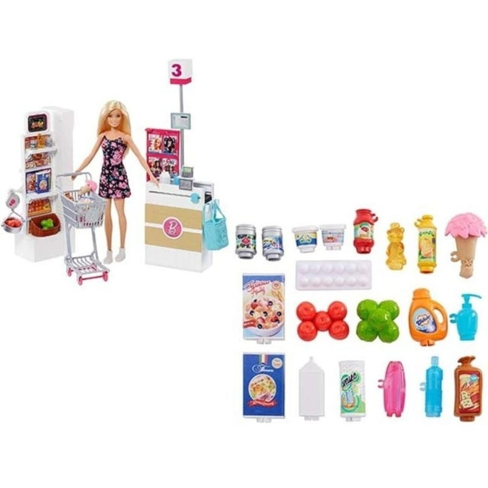 【MATTEL 美泰兒】Barbie 芭比 超級市場 strc