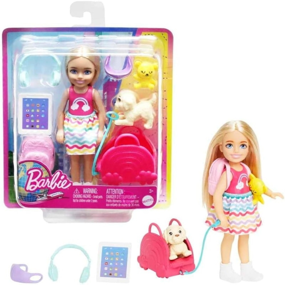 【MATTEL 美泰兒】Barbie 芭比 雀兒喜與寵物的旅程 strc