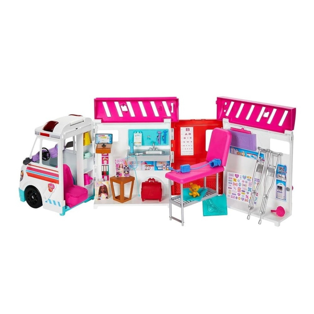 【MATTEL 美泰兒】Barbie 芭比 救護車行動診所 strc