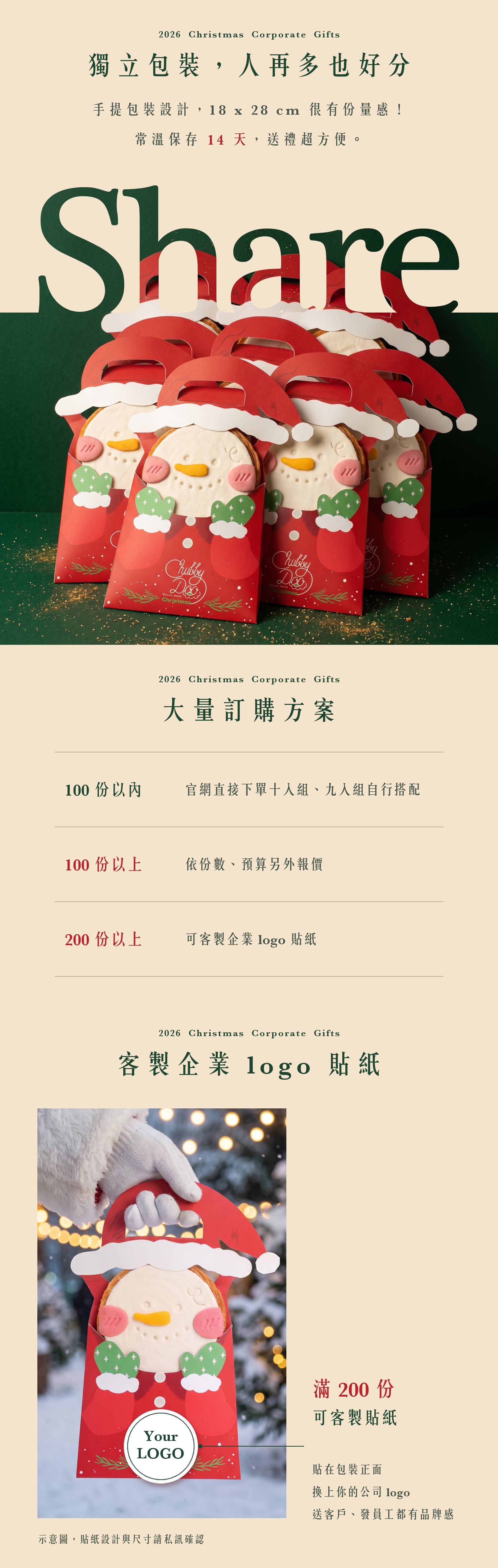 chubby doo 聖誕企業送禮