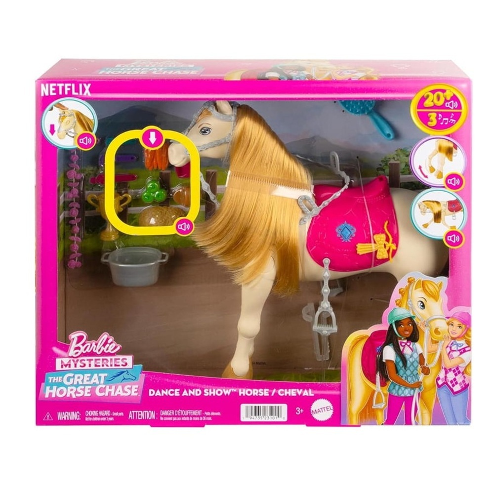 【MATTEL 美泰兒】Barbie 芭比 與馬同樂 strc